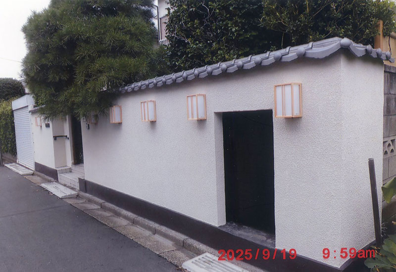 施工後